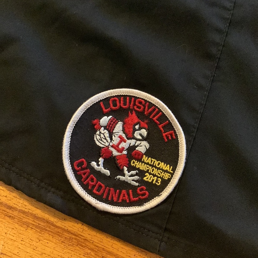 University of Louisville black scrub top